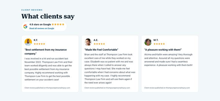 New reviews
